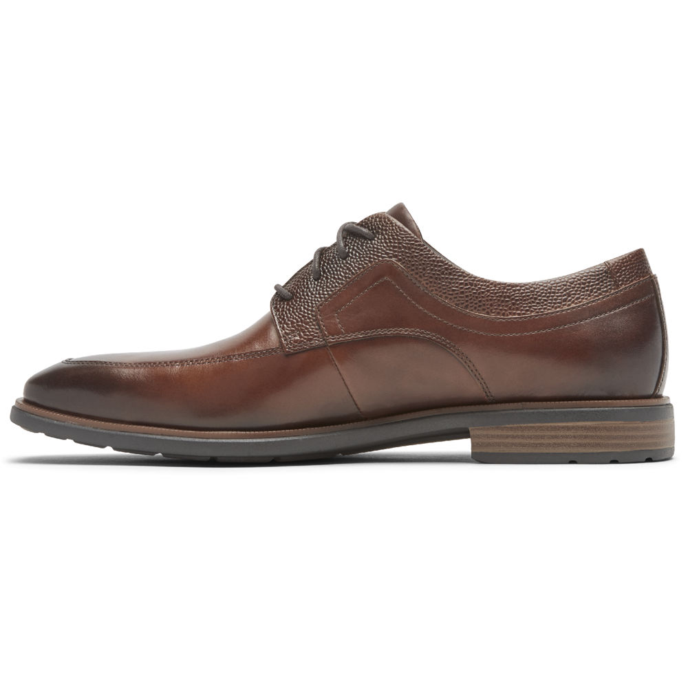 Rockport Singapore Mens Dress Shoes - Dres Sports Business 2 Apron Toe Brown - WJ9638014